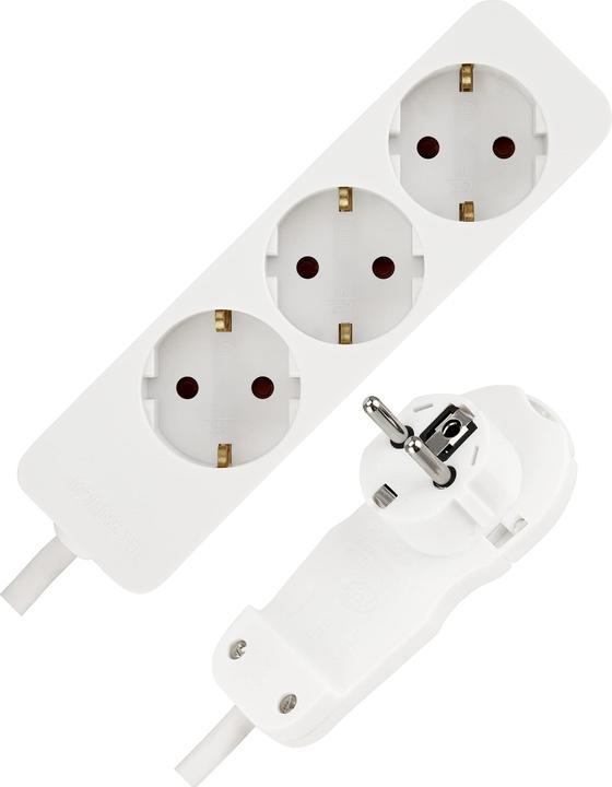 Actual product image REV Power strip 3-fold 2m (3x, 2 m)