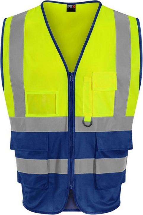 HI VIS gelb, Königsblau