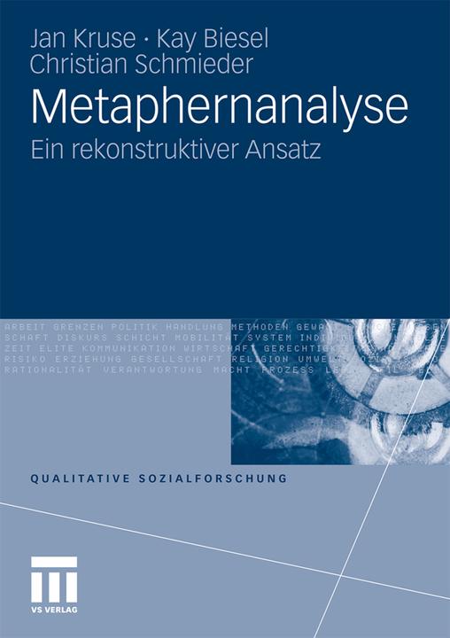 Produktbild Metaphernanalyse (Deutsch, Christian Schmieder, Jan Kruse, Kay Biesel, 2011)