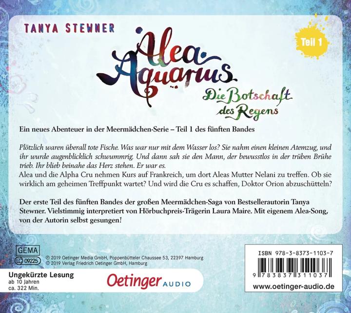 Produktbild Alea Aquarius (Guido Frommelt, Jonatan Frieden, Frank Gustavus, Claudia Carls, Laura Maire, Deutsch)