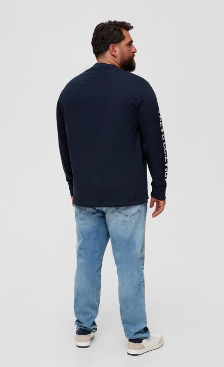 Produktbild s.Oliver Sweatshirt Sweatshirt aus Baumwollstretch (XXL)