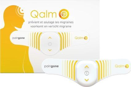 Actual product image Paingone Qalm|Verlicht en voorkomt migraine|verlichting van migraine, behandelen van migraine, migrainepleist