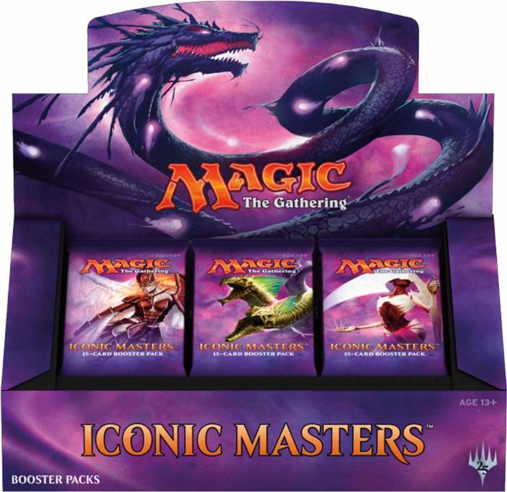 Actual product image Magic the Gathering Iconic Masters Booster Box - EN (English, Booster display)