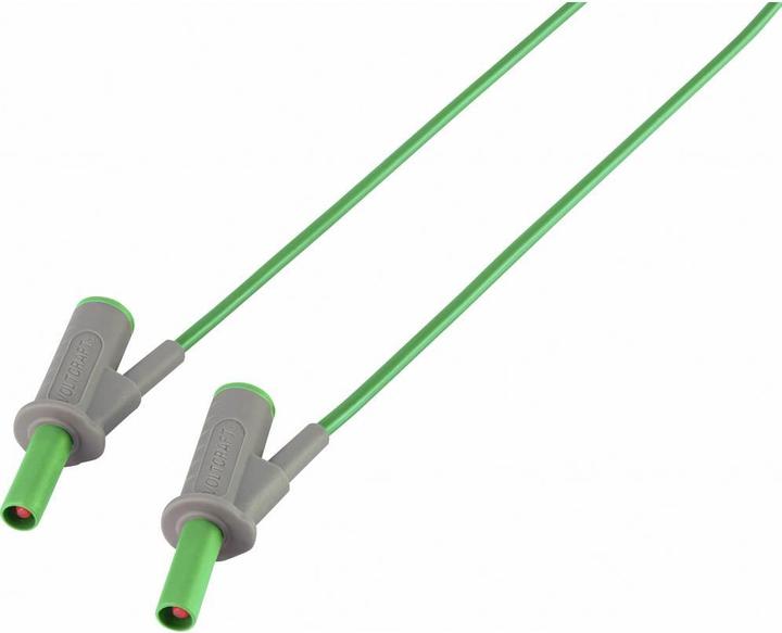 Actual product image Voltcraft Highly flexible test leads SET 1.5 m 1000 V, 600 V 10 A
