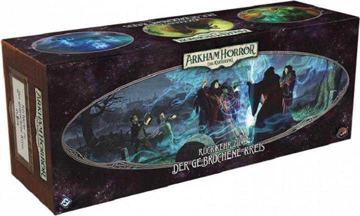 Produktbild Asmodée Rückkehr zu: Der gebrochene Kreis: Arkham Horror  (DE-Erweiterung) (Deutsch, 1 - 2 Spieler)