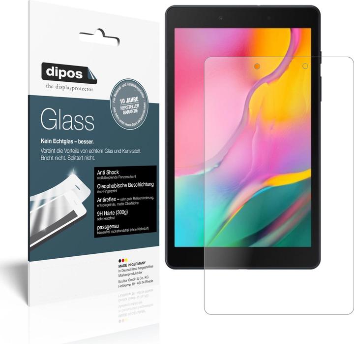 Image du produit Dipos Film de Protection d’écran Anti-Shock (2 pièce(s), Galaxy Tab A 8.0 (2019))