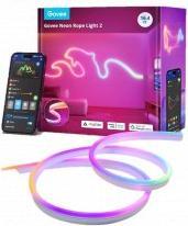 Actual product image Govee 5M Neon Preinstalled Strip Light in crisp white (Multicoloured, 500 cm, Indoor, Outdoor)