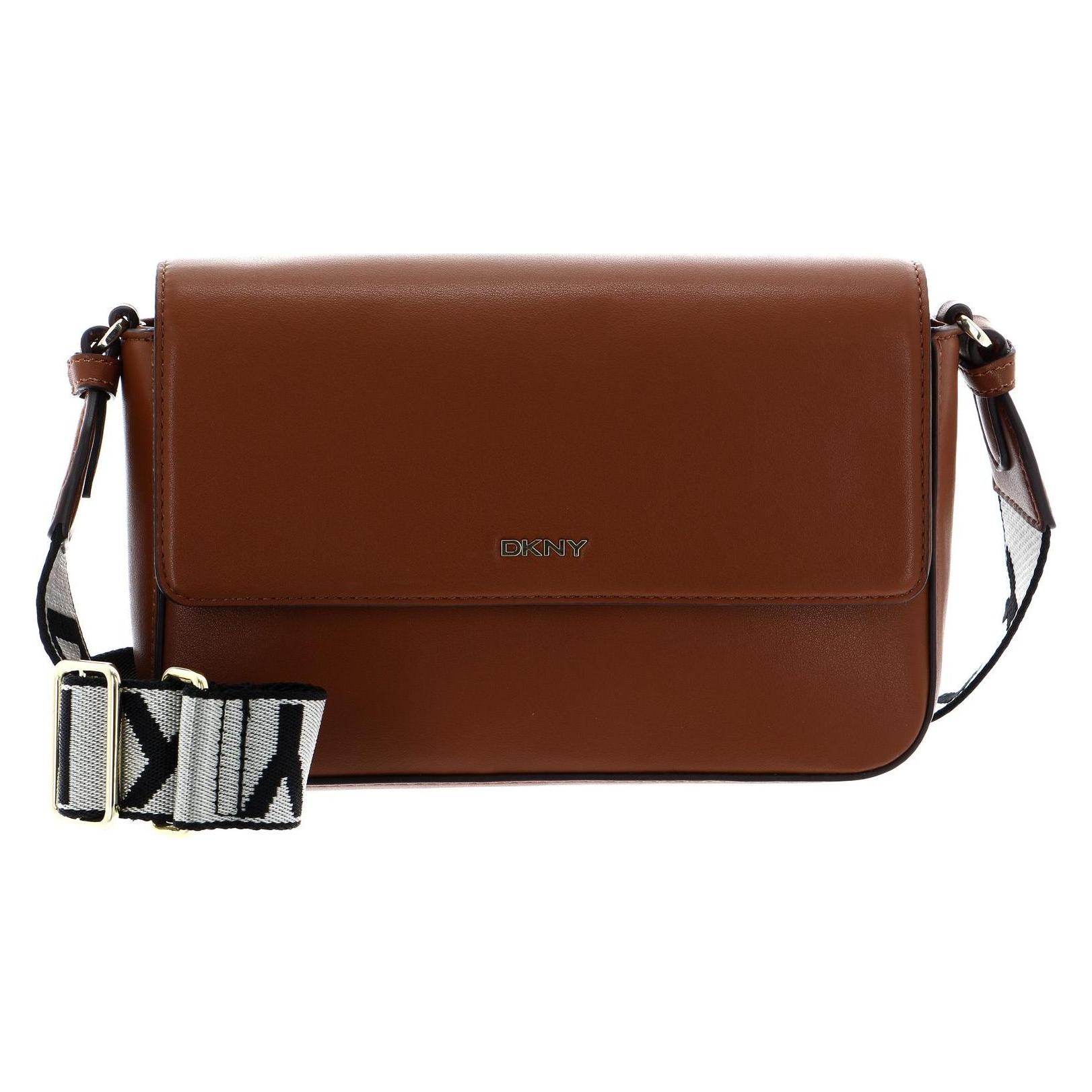 Dkny, Damen, Handtasche, Winonna Flap Crossbody Bag, Braun
