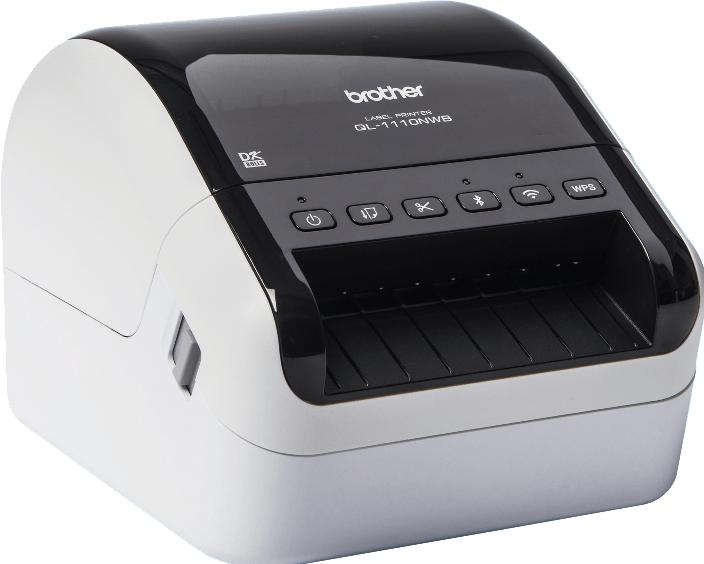 Produktbild Brother Etiquetadora - Rotuladora Ql1110nwbc Blanco (300 dpi)