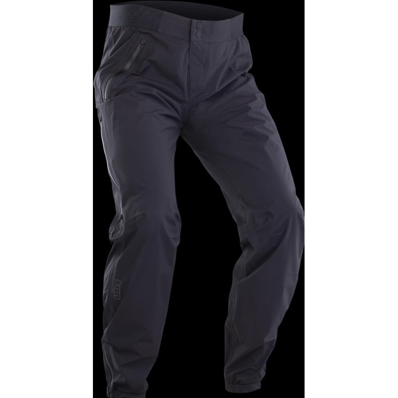 ION, Herren, Velohosen, Bike Pants Shelter Lite 2.5L unisex - black (XL), Schwarz, XL