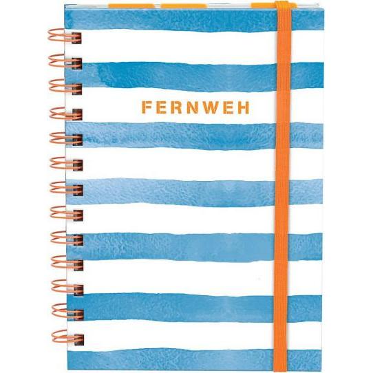 Moses, Quaderni + Bloc notes, Fernweh Reisetagebuch