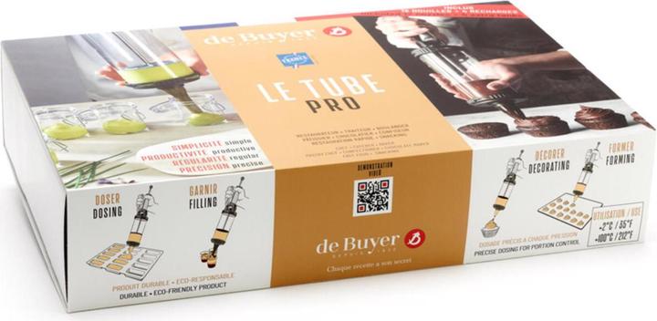 Image du produit de Buyer Le Tube PRO Seringue à garnir pour les chefs (Poche à douille, 750 ml)