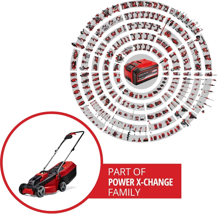Immagine prodotto Einhell GE-CM 18/30 Li-Solo (Batteria ricaricabile)