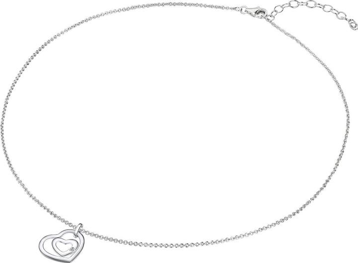 Immagine prodotto Lulu & Jane Cuore in argento con diamante - 33474 (Argento)