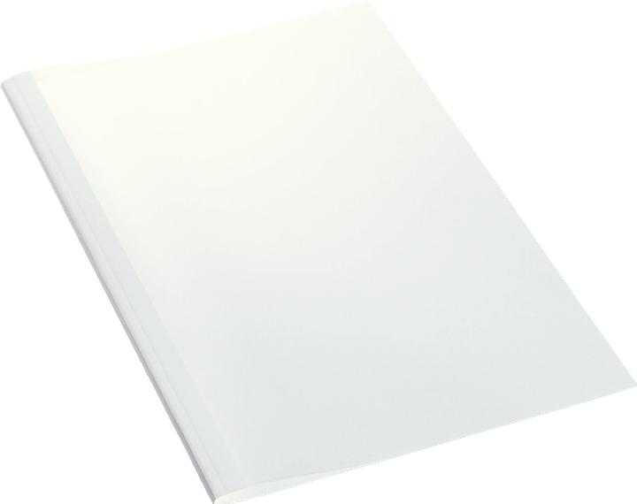 Produktbild Leitz Thermobindemappen Standard A4 100 Stk. - 6 mm, weiss (A4, 100x)