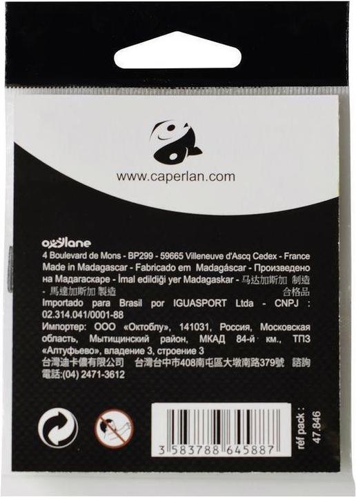 Produktbild Caperlan Vorfach Stahlvorfach mit Drillingshaken (40 cm)