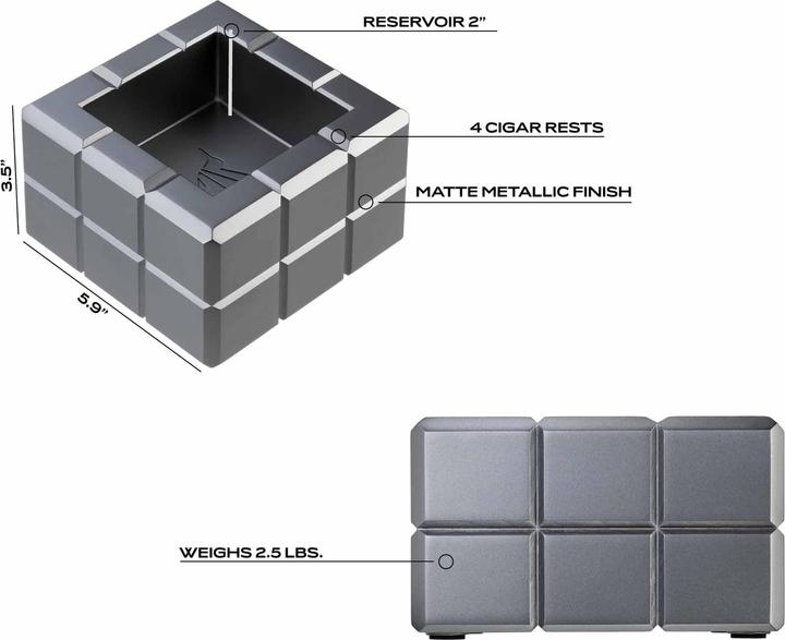 Produktbild Colibri Heritage Cube 4 Ablagen Grün