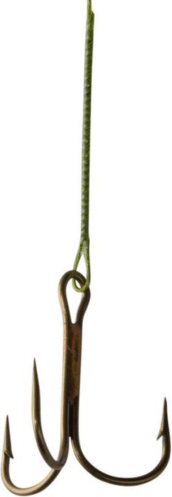 Produktbild Caperlan Vorfach Stahlvorfach 7 kg Drillingshaken (40 cm)