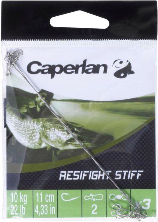 Produktbild Caperlan Vorfach starr Stahl 10 kg 3er-Pack