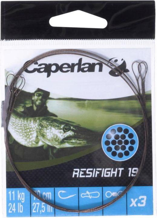 Image du produit Caperlan Bas de ligne Acier Pêche des carnassiers