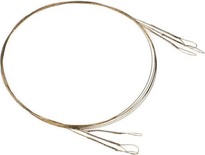 Actual product image Caperlan Leader steel 2 eyes predator fishing