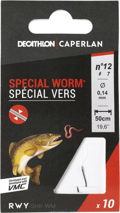 Actual product image Caperlan sn hook worm 126170
