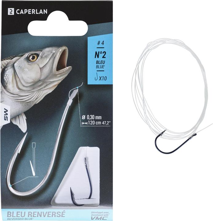 Actual product image Caperlan Leader hooks for sea fishing