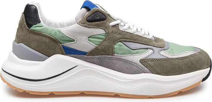 Actual product image D.a.t.e. D.a.t.e fuga multicolor fabric and suede sneakers (41)