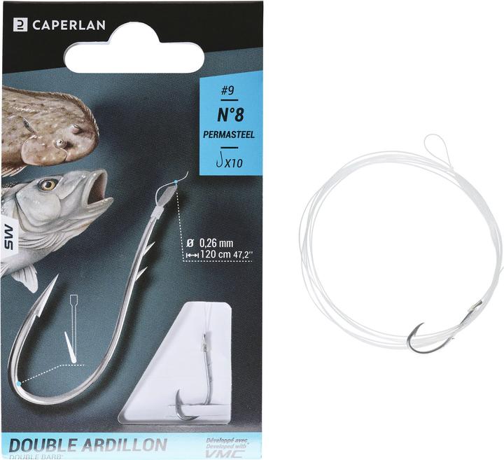 Actual product image Caperlan Leader hook Double barb