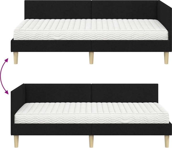 Image du produit vidaXL Eckbettgestell (80 x 200 cm)