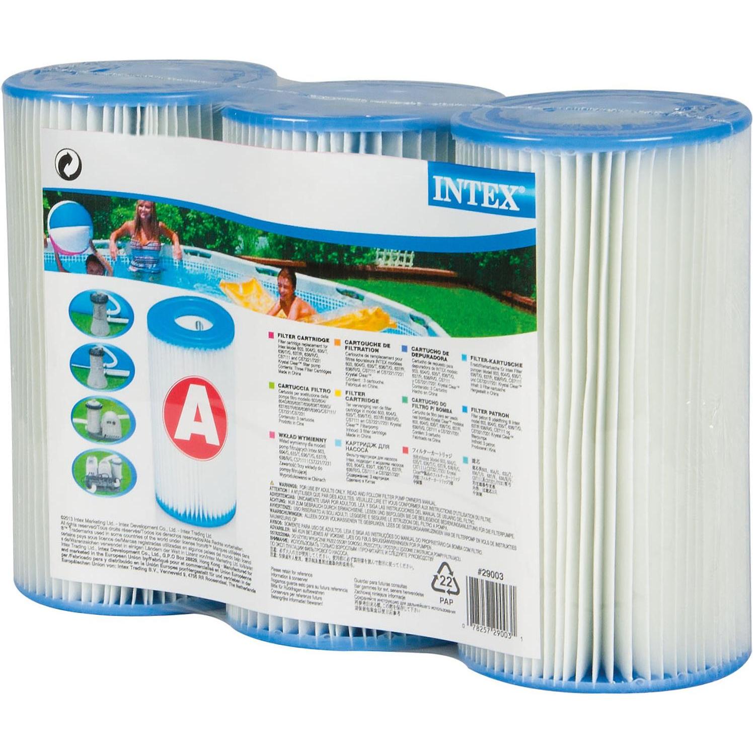 Intex, Pool Zubehör, Filterkartusche Typ A