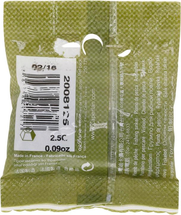 Immagine prodotto Caperlan Piombo chevrotina 2,5 g
