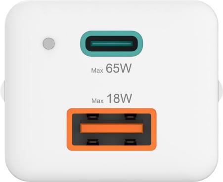 Immagine prodotto Hama Caricabatterie GaN + cavo USB (65 W)