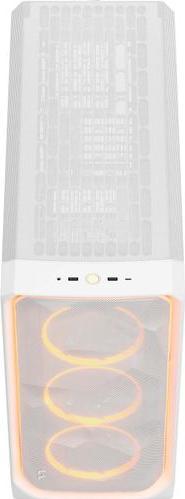 Actual product image Fractal Meshify 3 XL Ambience Pro RGB Clear Tint White (mATX, ATX, SSI EEB, ITX, SSI CEB, EE-ATX)