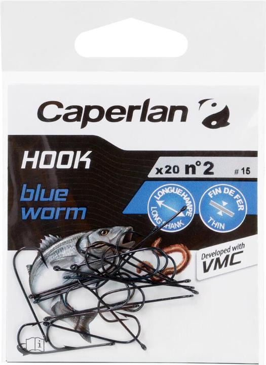 Actual product image Caperlan blue worm 150264