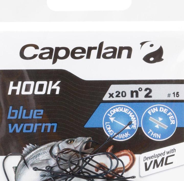 Actual product image Caperlan blue worm 150264