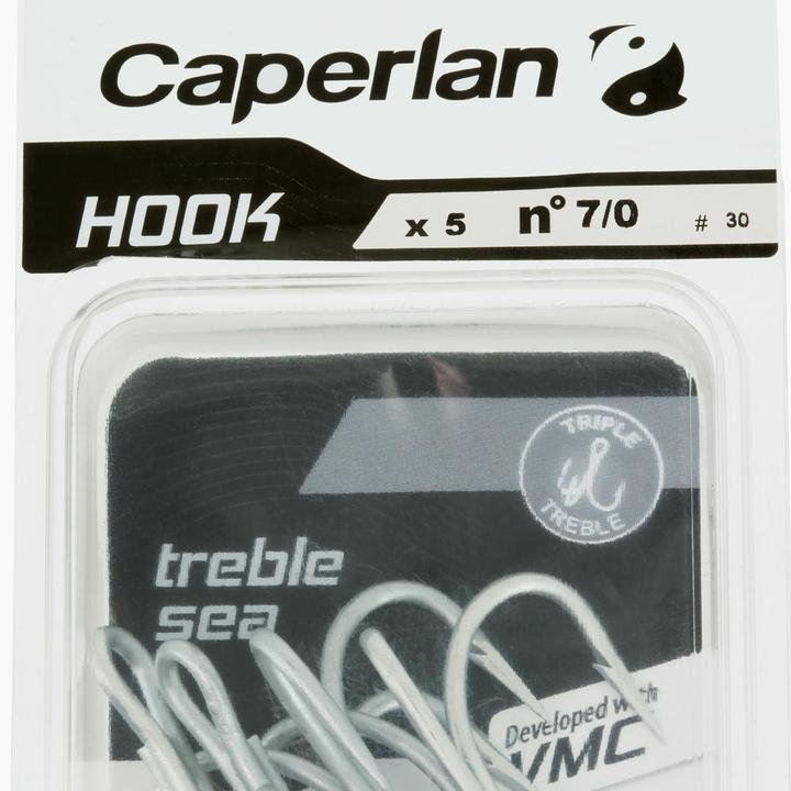 Actual product image Caperlan Hook Drilling Hook Triple Sea