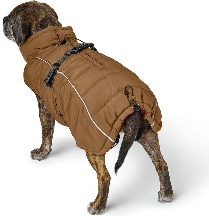 Produktbild Hunter Dogcoat Paxson Pug & Fr Bulldog 44, caramel - (203519) (44, Hundebademantel)