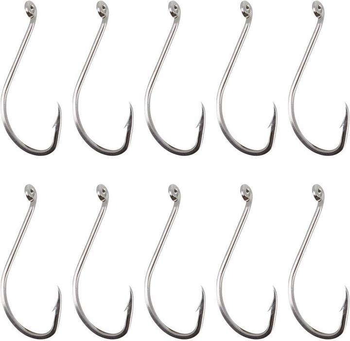 Actual product image Caperlan Hook Octopus Eye stainless steel