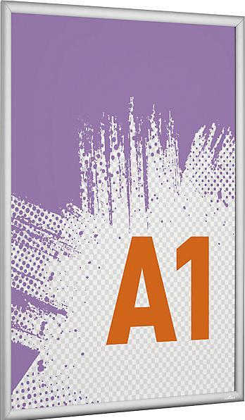 Produktbild Durable Klapprahmen Aluminium A1 silber