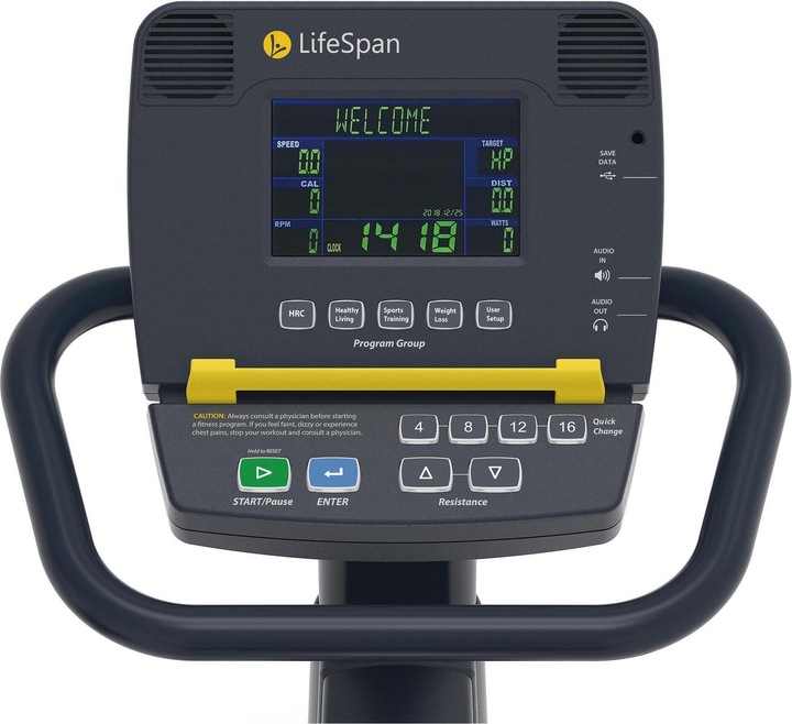 Produktbild Lifespan Europe Ergometer Liegerad "Fitness Recumbent Bike R3i" LifeSpan Fitness