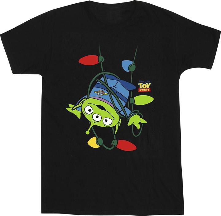 Produktbild Disney Toy Story Christmas Lights Aliens TShirt (L)