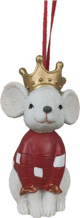 DKD Home Decor Weihnachtsschmuck Harz tiere (4,5 x 4 x 7 cm) (6 Stück) (6x)