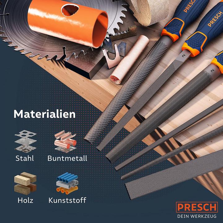 Image du produit Presch Kit de limes 10166