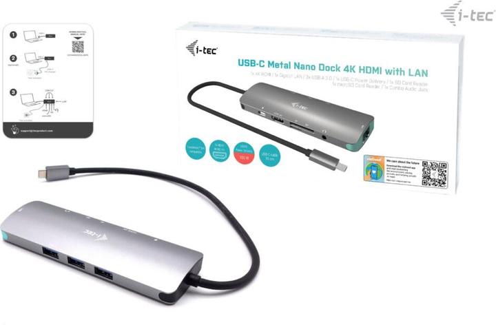 Actual product image i-tec USB-C Nano Dock (USB-C)