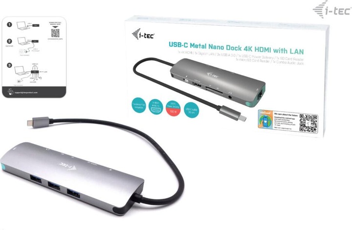 Produktbild i-tec USB-C Nano Dock (USB-C)