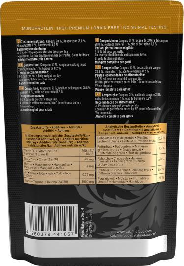 Produktbild Catz Finefood Purrrr No.107 Känguru (Adult, 1 Stk., 85 g)