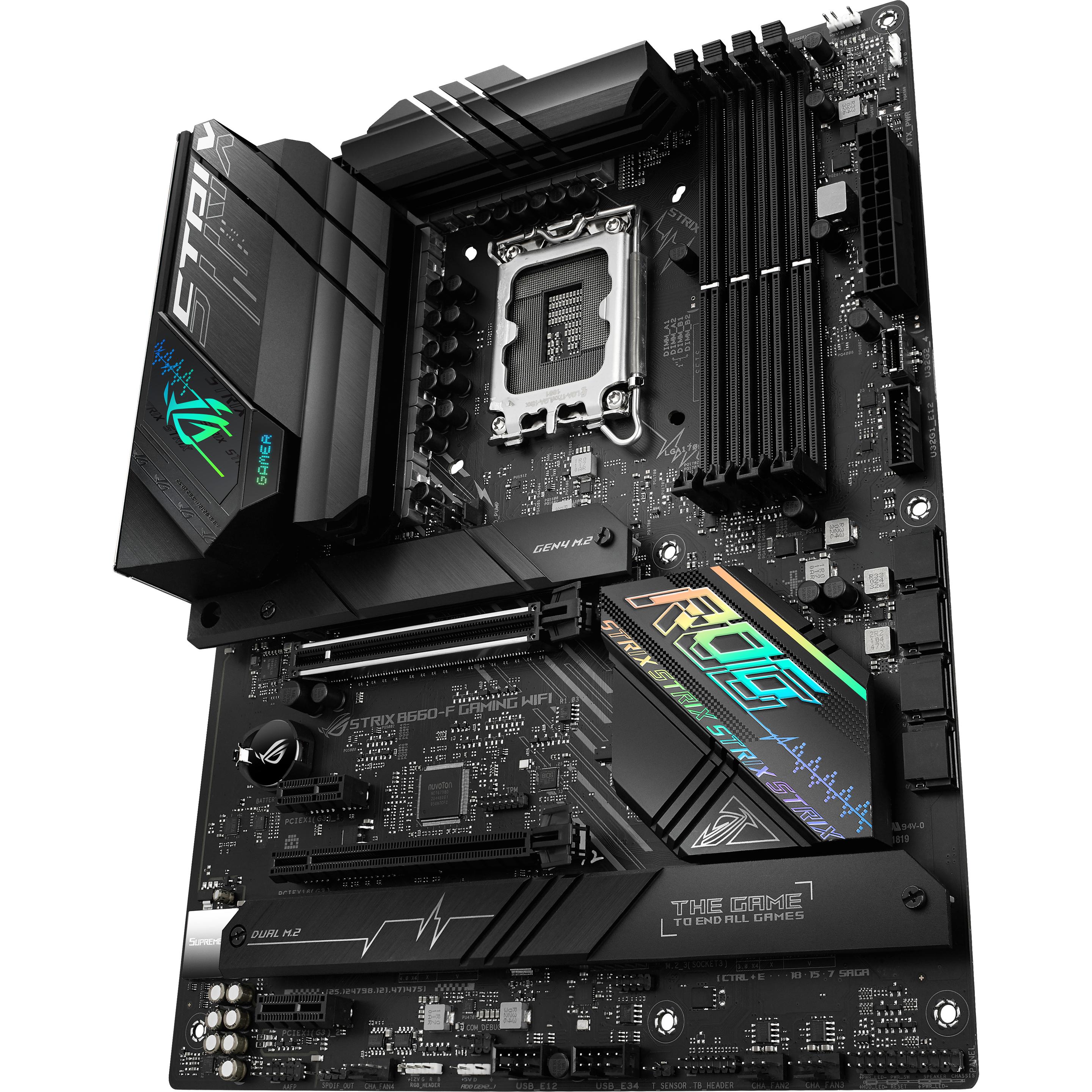 ASUS ROG STRIX B660-F GAMING WIFI (LGA 1700, Intel B660, ATX), Mainboard