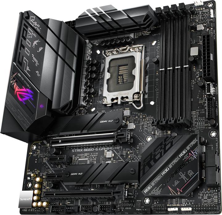 Actual product image ASUS ROG STRIX B660-G GAMING (LGA 1700, Intel B660, mATX)