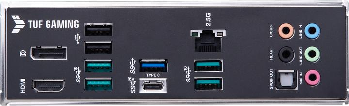 Produktbild ASUS TUF GAMING B660M-PLUS D4 (LGA 1700, Intel B660, mATX)